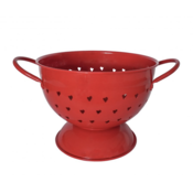 Isabelle Rose Colander Hearts red