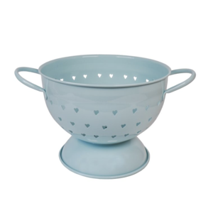 Isabelle Rose Colander Hearts pastel blue