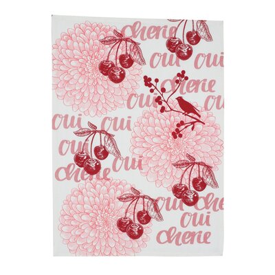 Overbeck and Friends Tea towel Qui Cherie