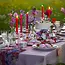 Kerzenhalter Glas Boho pink