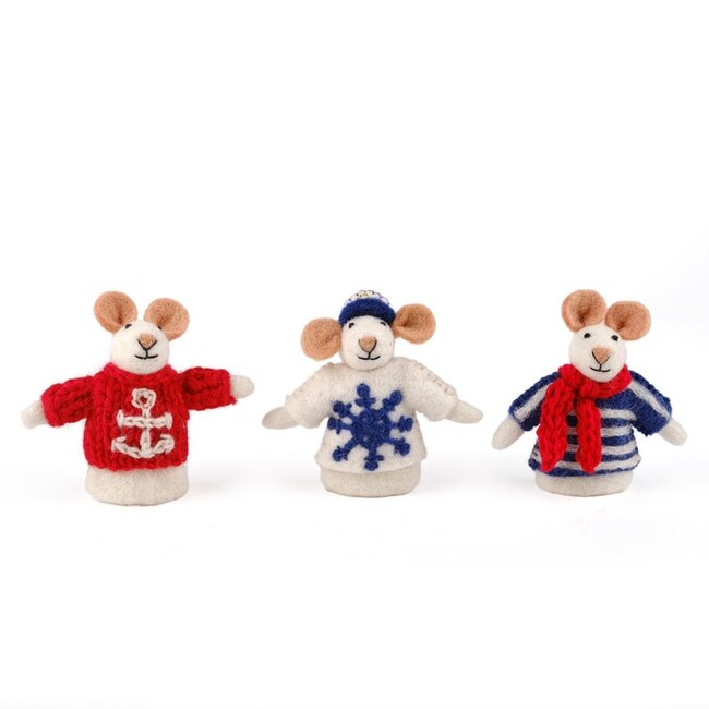 Fingerpuppen Nautisch Set of 6 assorti