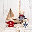Filz-Dekoration Muis Nautisch assorti