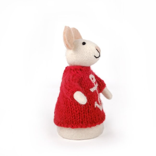 Felt Decoration Muis Nautisch Schipper