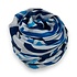 M&K Collection Schal Swirl Waves blue