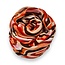 Schal Retro Swirl Tassel orange