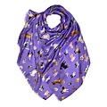 M&K Collection Schal Dogs purple