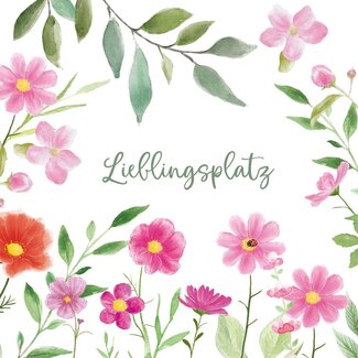 Paperproducts Design Papierservietten Lieblingsplatz