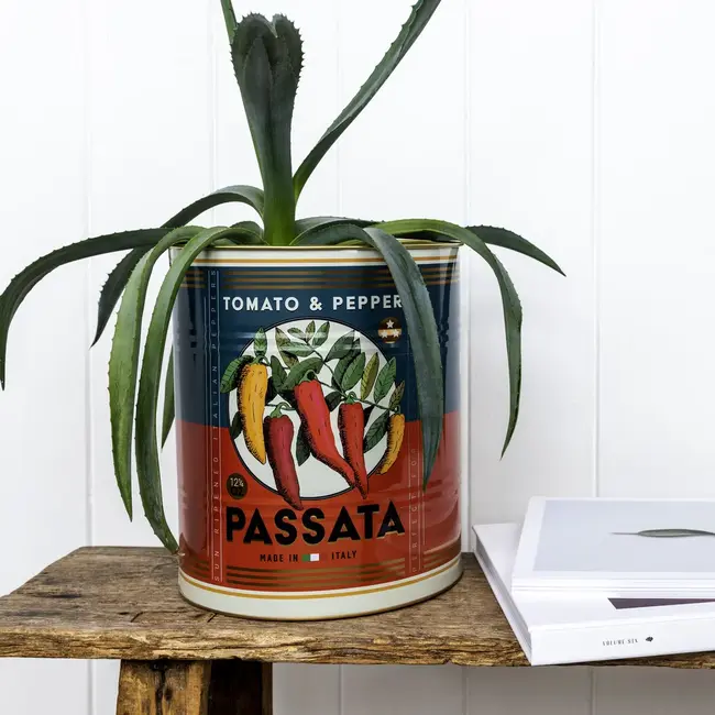 Storage Tins Passata Large Set of 2
