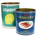 Rex London Aufbewahrungsdosen Lemons and Harissa Large Set of 2