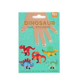 Rex London Nagel-Sticker Dinosaur