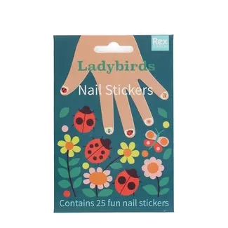 Rex London Nagel-Sticker Ladybird