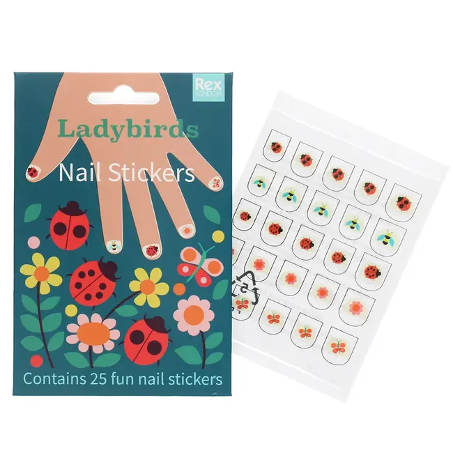 Nail Sticker Ladybird