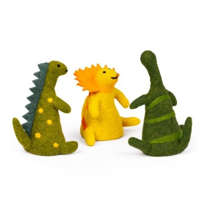 Felt Decoration Dino assorti