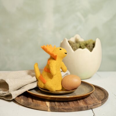 Sjaal met Verhaal Felt Decoration Dino Triceratops