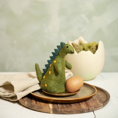 Sjaal met Verhaal Filz-Dekoration Dino Stegosaurus
