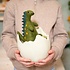 Sjaal met Verhaal Filz-Dekoration Dino Stegosaurus