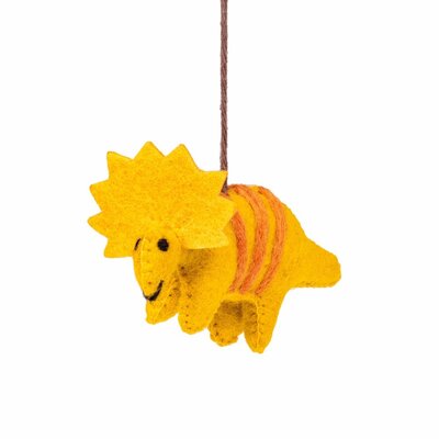 Sjaal met Verhaal Felt Hanger Dino assorti