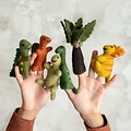 Sjaal met Verhaal Finger Dolls Dino Set of 6 assorti