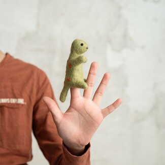 Sjaal met Verhaal Finger Dolls Dino T-Rex