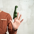 Sjaal met Verhaal Finger Dolls Dino Brontosaurus