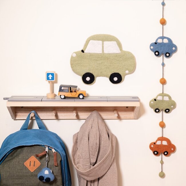 Filzgirlande Auto 2D