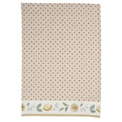 Clayre & Eef Geschirrtuch Lemon & Dots