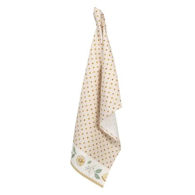 Clayre & Eef Geschirrtuch Lemon & Dots