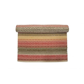 Isabelle Rose Rug red/brown/yellow