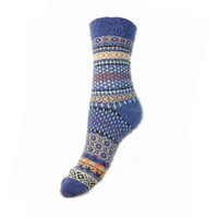 Joya Socks Woolmix Patterned blue