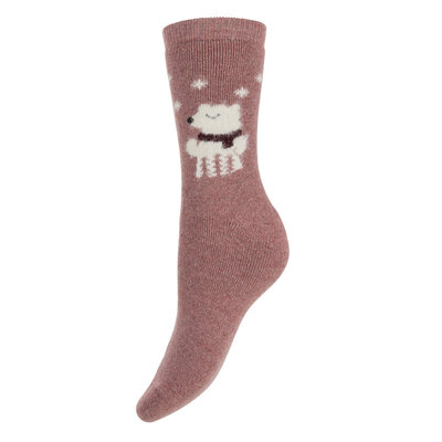 Joya Socks Woolmix Winter Dog pink