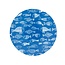 Overbeck and Friends Melamine plate Crazy Fish mini