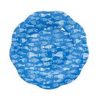 Overbeck and Friends Melamine plate Crazy Fish large