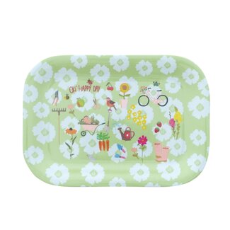 Overbeck and Friends Melamine serving dish Oh Happy Day