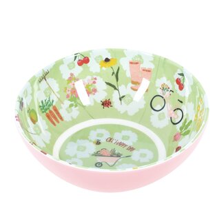 Overbeck and Friends Melamine Bowl Oh Happy Day
