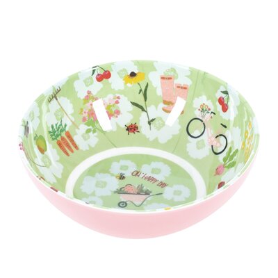 Overbeck and Friends Melamine Bowl Oh Happy Day