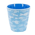 Overbeck and Friends Melamin Becher Crazy Fish 2