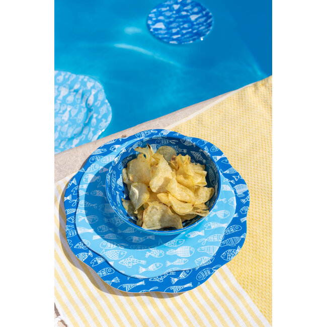 Melamin Becher Crazy Fish 2