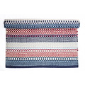 Isabelle Rose Teppich navy/red
