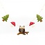 Felt Garland Bos Uil
