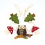 Felt Garland Bos Uil