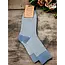Socks Ribbed Stripes cornflower