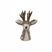 Sjaal met Verhaal Felt Decoration Hert grijs