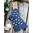 Socken Ribbed Paw navy