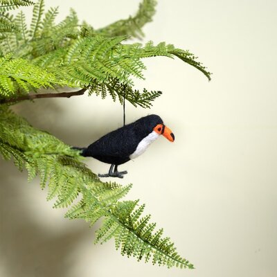 Sjaal met Verhaal Felt Hanger Toekan