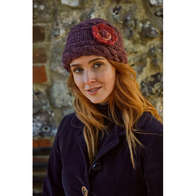 Beanie Sorrento plum