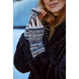 Pachamama Handwarmer Fairisle natural