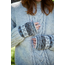 Handwarmer Fairisle natural