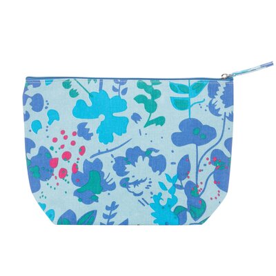 Overbeck and Friends Kostmetiktasche Viola blue large