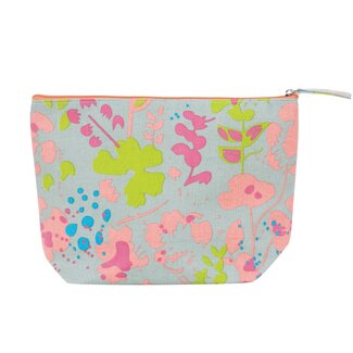 Overbeck and Friends Beauty Bag Viola green large