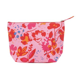 Overbeck and Friends Beauty Bag Viola red large